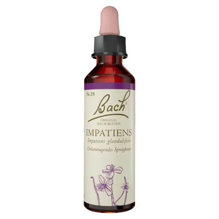 Bachblüten Original 18 Impatiens Tropfen, 10 ml