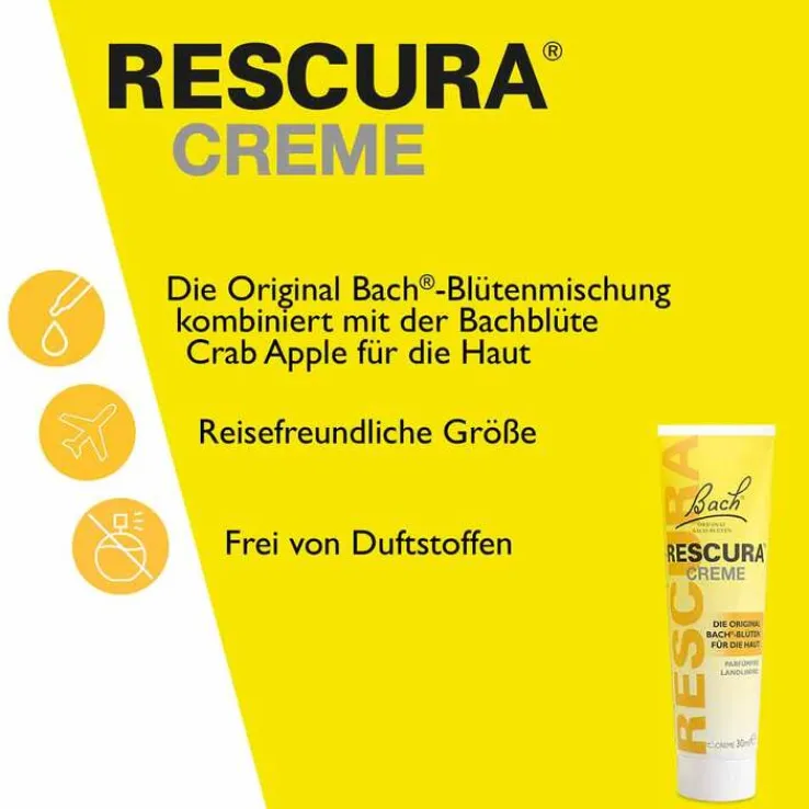 Bachblüten Original Rescura Creme, 30 ml