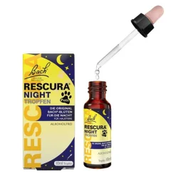Bachblüten Original Rescura Night Pets Tropfen alkoholfrei , 10 ml