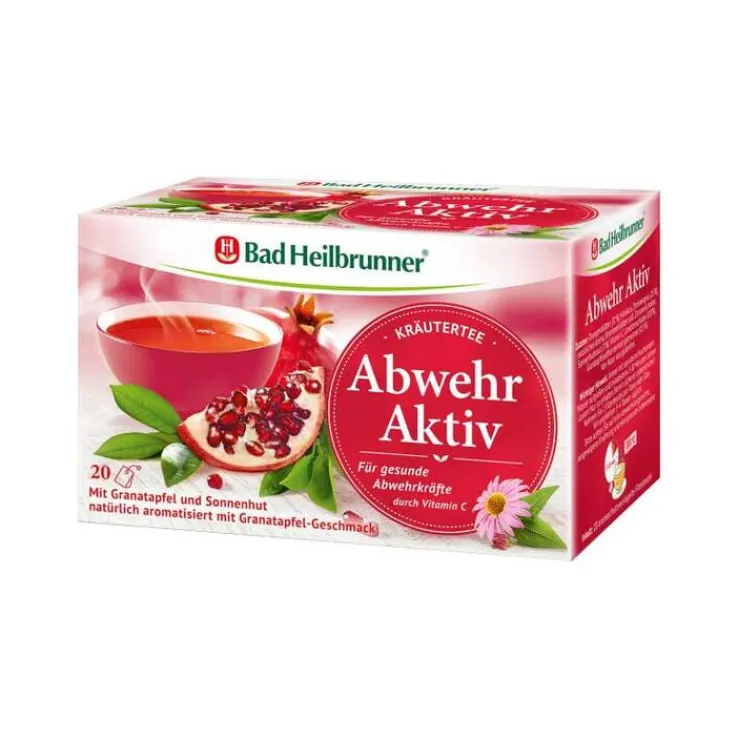 Bad Heilbrunner Kräutertee Abwehr Aktiv, 20 St