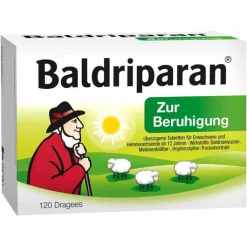 Baldriparan zur Beruhigung überzogene Tabletten, 120 St