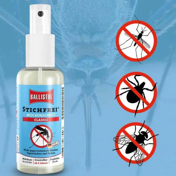Ballistol Stichfrei Mückenschutz Classic Pumpspray, 100 ml