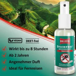 Ballistol Stichfrei Mückenschutz Tropical Pumpspray, 100 ml