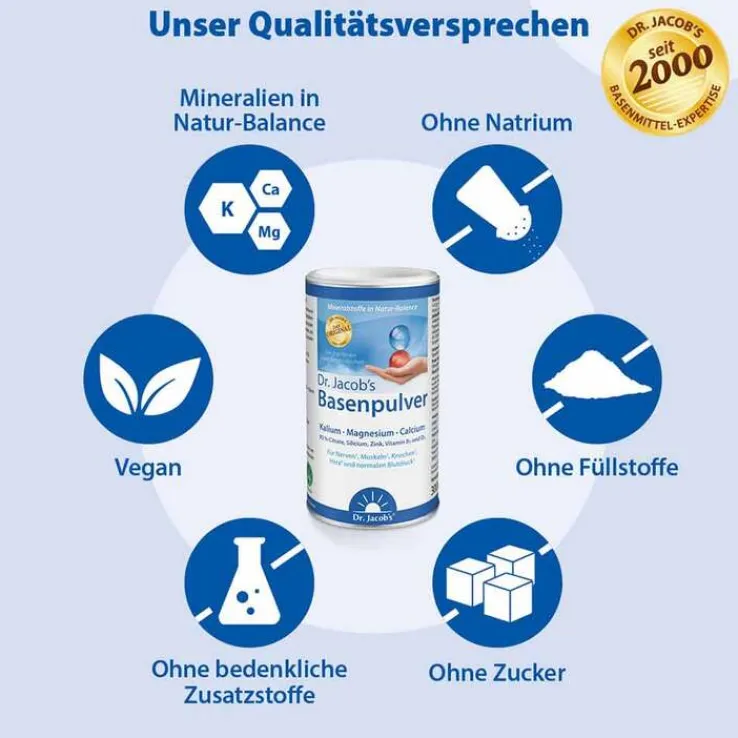 Basenpulver Dr. Jacobs, 300 g