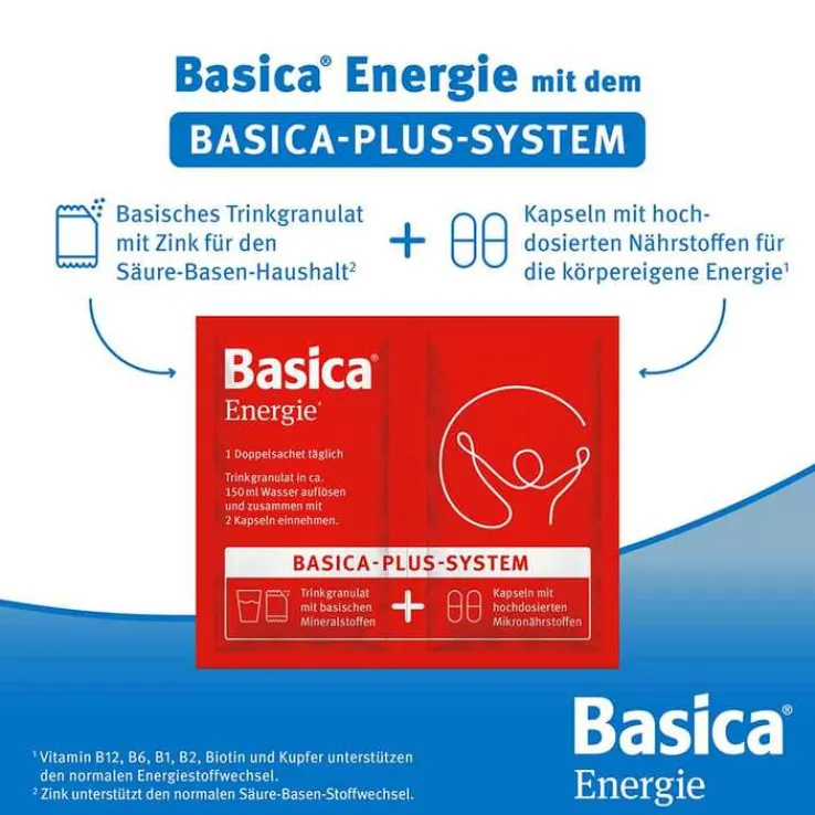 Basica Energie Trinkgranulat + Kapseln, 30 St