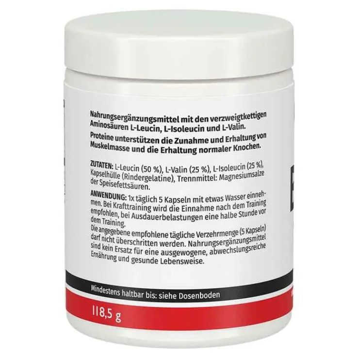 Bcaa 1.000 mg Megamax Kapseln, 100 St