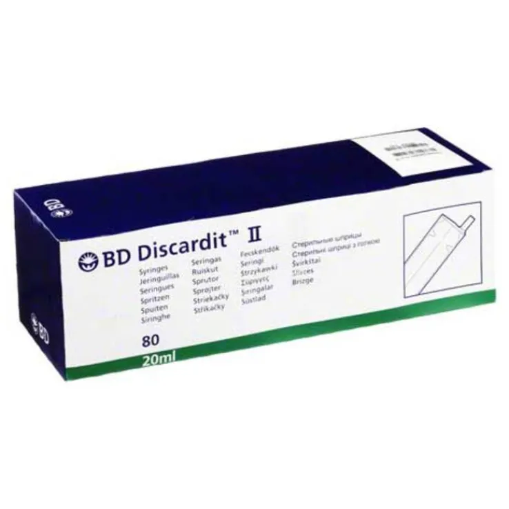 BD Discardit II Spritze, 100X10 ml