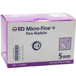 BD Micro-Fine + 5 mm Nadeln 0,25 x 5 mm, 110 St