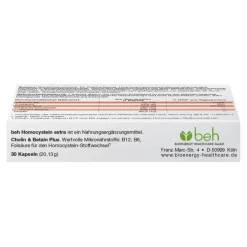 Beh Homocystein extra Kapseln, 30 St