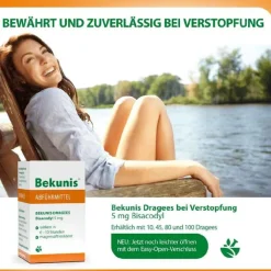 Bekunis Dragees Bisacodyl 5 mg, 45 St