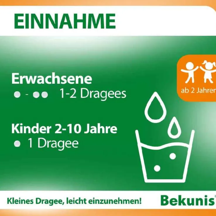 Bekunis Dragees Bisacodyl 5 mg, 10 St