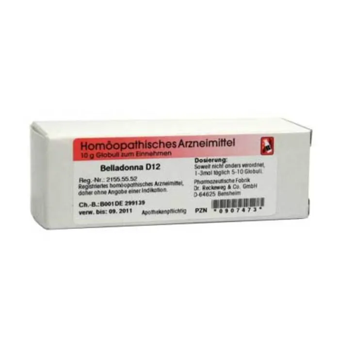 Belladonna D 12 Globuli, 10 g