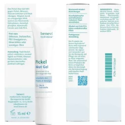 Benevi Hydroderm Pickel Akut Gel, 15 ml
