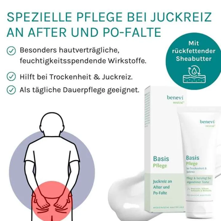 Benevi Neutral Basispflege Creme, 75 ml