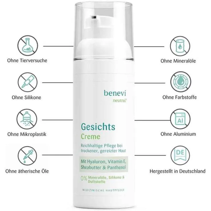 Benevi Neutral Gesichts-Creme, 50 ml