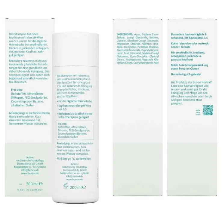 Benevi Neutral Shampoo, 200 ml