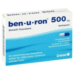 Ben-U-Ron 500 mg Kapseln, 20 St