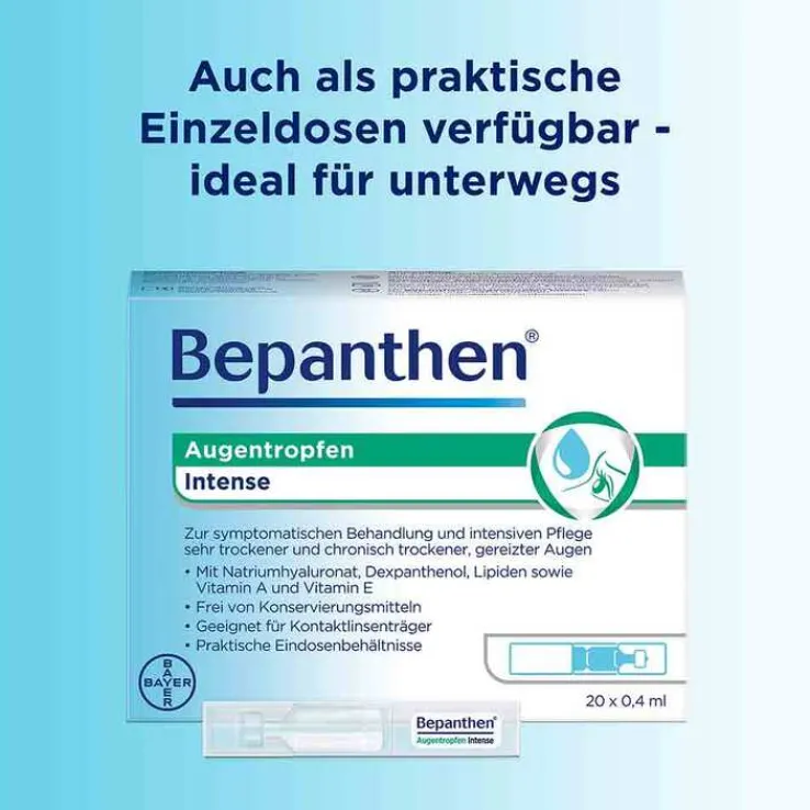 Bepanthen Augentropfen Intense, 10 ml