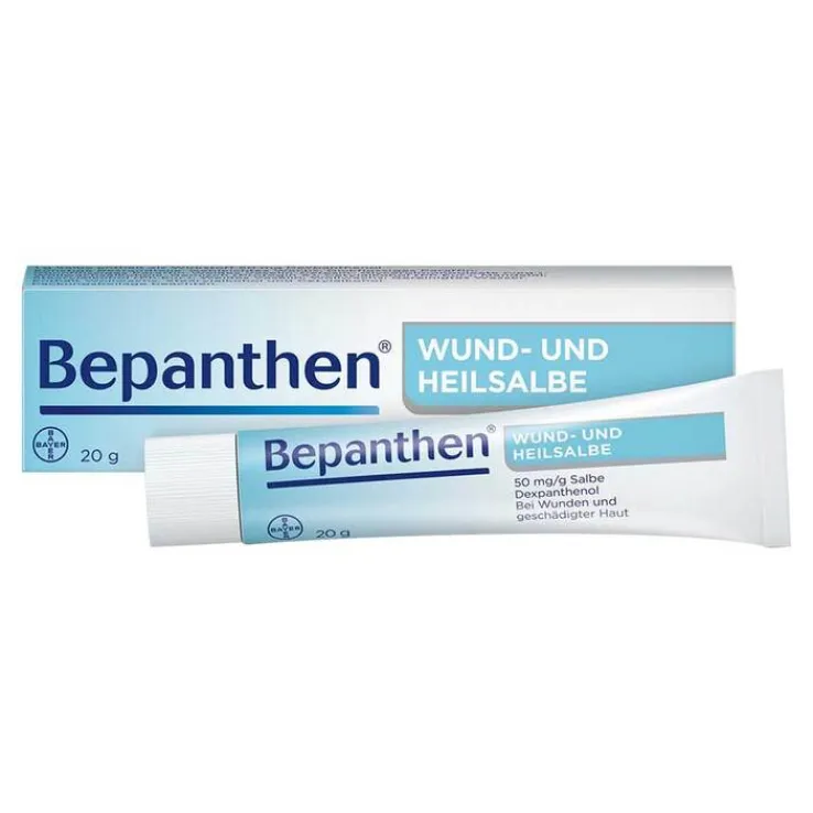 Bepanthen Wund- und Heilsalbe bei oberflächlichen Hautverletzungen, 100 g