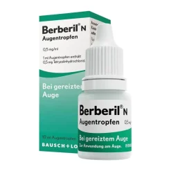 Berberil N Augentropfen bei akut geröteten, gereizten Augen, 10 ml