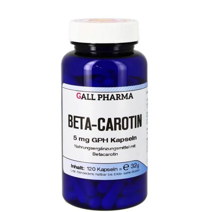 Beta Carotin 5 mg GPH Kapseln, 120 St