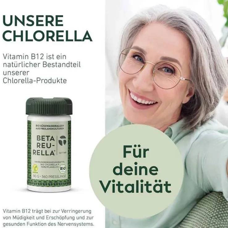 Beta Reu Rella Bio Süßwasseralgen Tabletten, 360 St