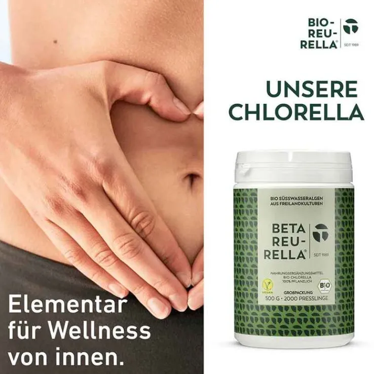 Beta Reu Rella Bio Süßwasseralgen Tabletten, 2000 St