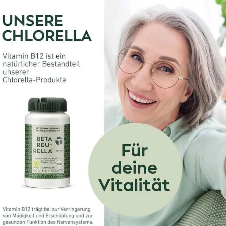 Beta Reu Rella Bio Süßwasseralgen Tabletten, 640 St