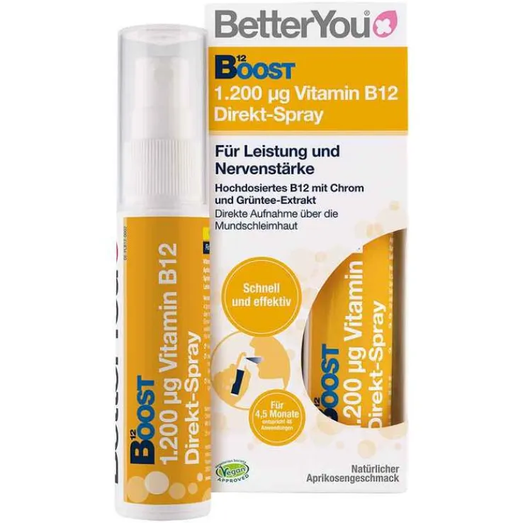 Betteryou Boost Vitamin B12 Direkt-Spray, 25 ml