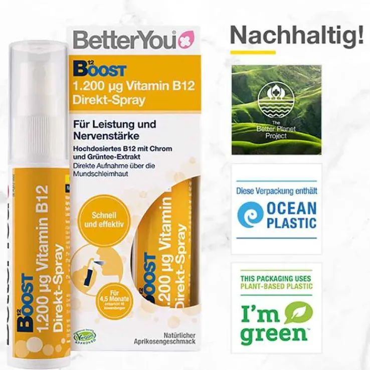 Betteryou Boost Vitamin B12 Direkt-Spray, 25 ml