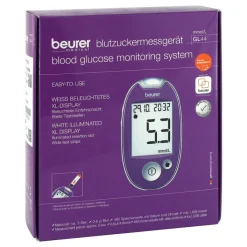 Beurer Blutzuckermessgerät GL 44 mmol / l lila, 1 St