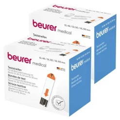 Beurer blutzucker-teststreifen GL44, GL50, GL50 ev, 2x100 St