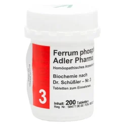 Biochemie Adler 3 Ferrum pho, 200 St