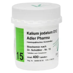 Biochemie Adler 15 Kalium jo, 400 St