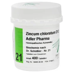 Biochemie Adler 21 Zincum ch, 400 St