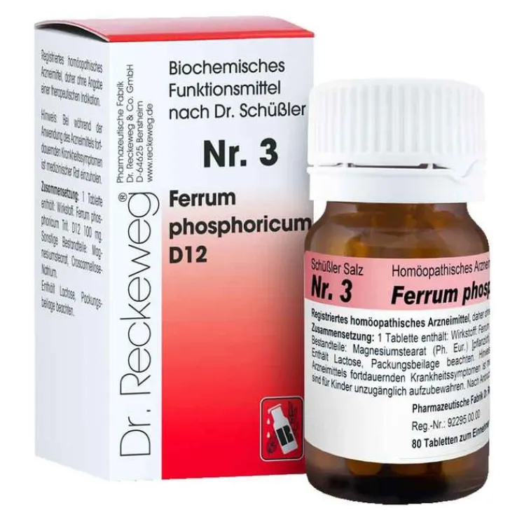 Biochemie 3 Ferrum phosphoricum D12 Tabletten, 200 St