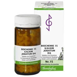 Biochemie 15 Kalium jodatum D 6 Tabletten, 200 St