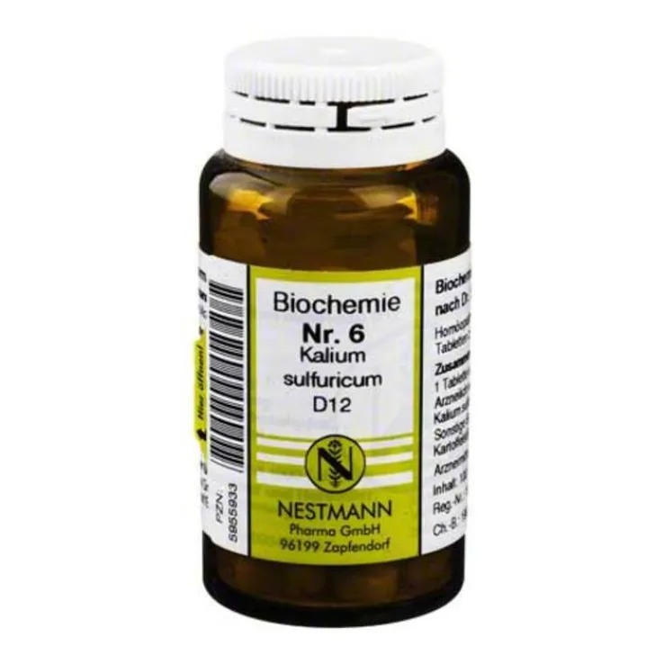 Biochemie 6 Kalium sulfuricum D 12 Tabletten, 100 St
