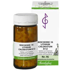 Biochemie 16 Lithium chloratum D 12 Tabletten, 200 St