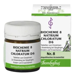 Biochemie 8 Natrium chloratum D 6 Tabletten, 80 St