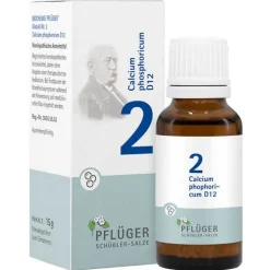 Biochemie Pflüger 2 Calcium phosphoricum D 12 Gl., 15 g