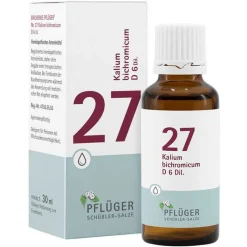 Biochemie Pflüger 27 Kalium bichromicum D 6 Tropfen, 30 ml