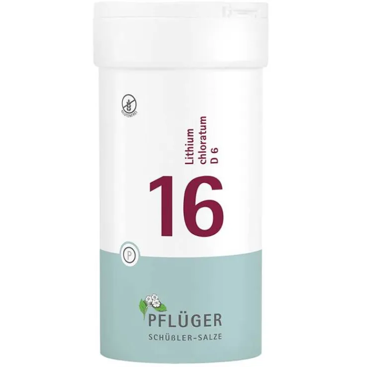 Biochemie Pflüger 16 Lithium chloratum D 6 Tabletten, 400 St
