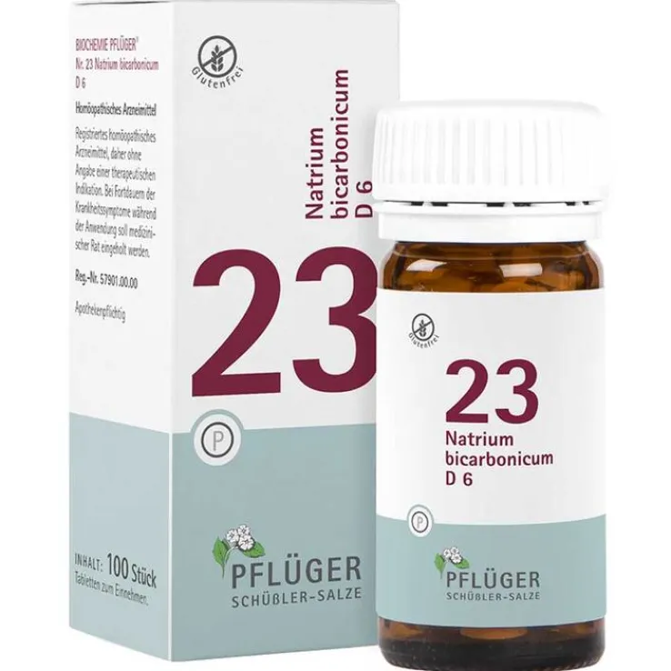 Biochemie Pflüger 23 Natrium bicarbon.D 6 Tabletten, 100 St