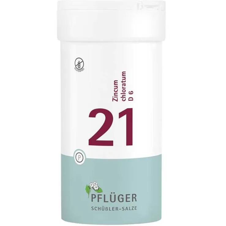 Biochemie Pflüger 21 Zincum chloratum D 6 Tabletten, 400 St