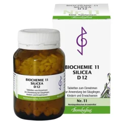 Biochemie 11 Silicea D 12 Tabletten, 500 St