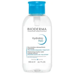 Bioderma Hydrabio H2O Mizellen-Reinigungslösung für feuchtigkeitsarme Haut, 500 ml