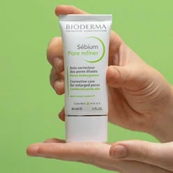Bioderma Sebium Pore Refiner Creme für unreine, ölige, zu Akne neigende Haut, 30 ml