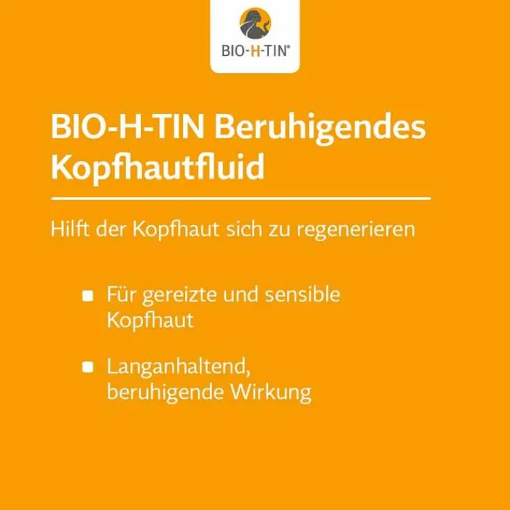 Bio-H-Tin beruhigendes Kopfhaut-Fluid, 100 ml