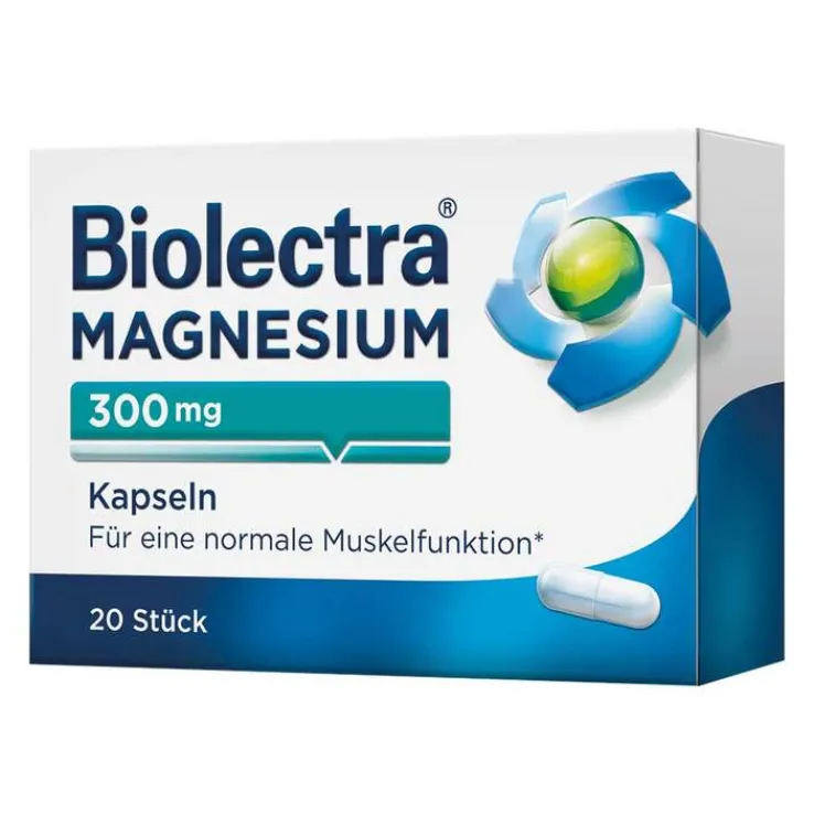 Biolectra Magnesium 300 Kapseln, 20 St